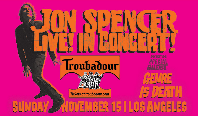 More Info for Jon Spencer 